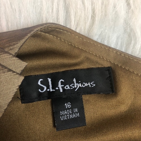 Rust Formal Dress - Picture 3 of 4